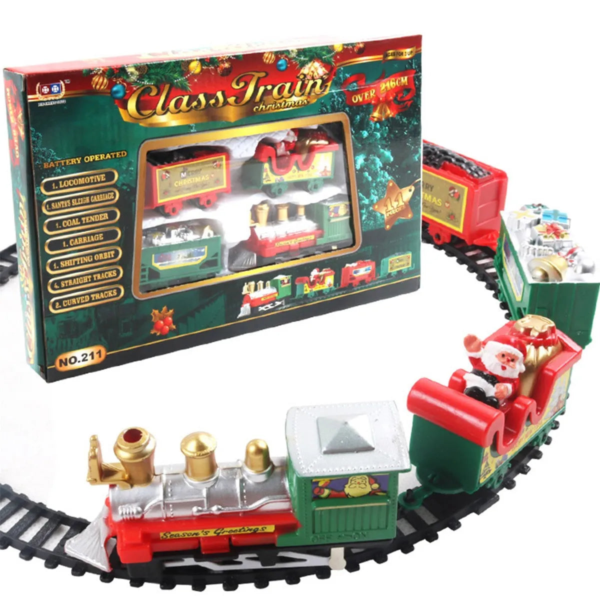 Electric Christmas Train Set