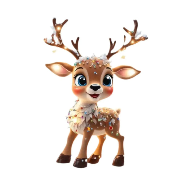 Christmas Deer Ornament – Elegant Reindeer