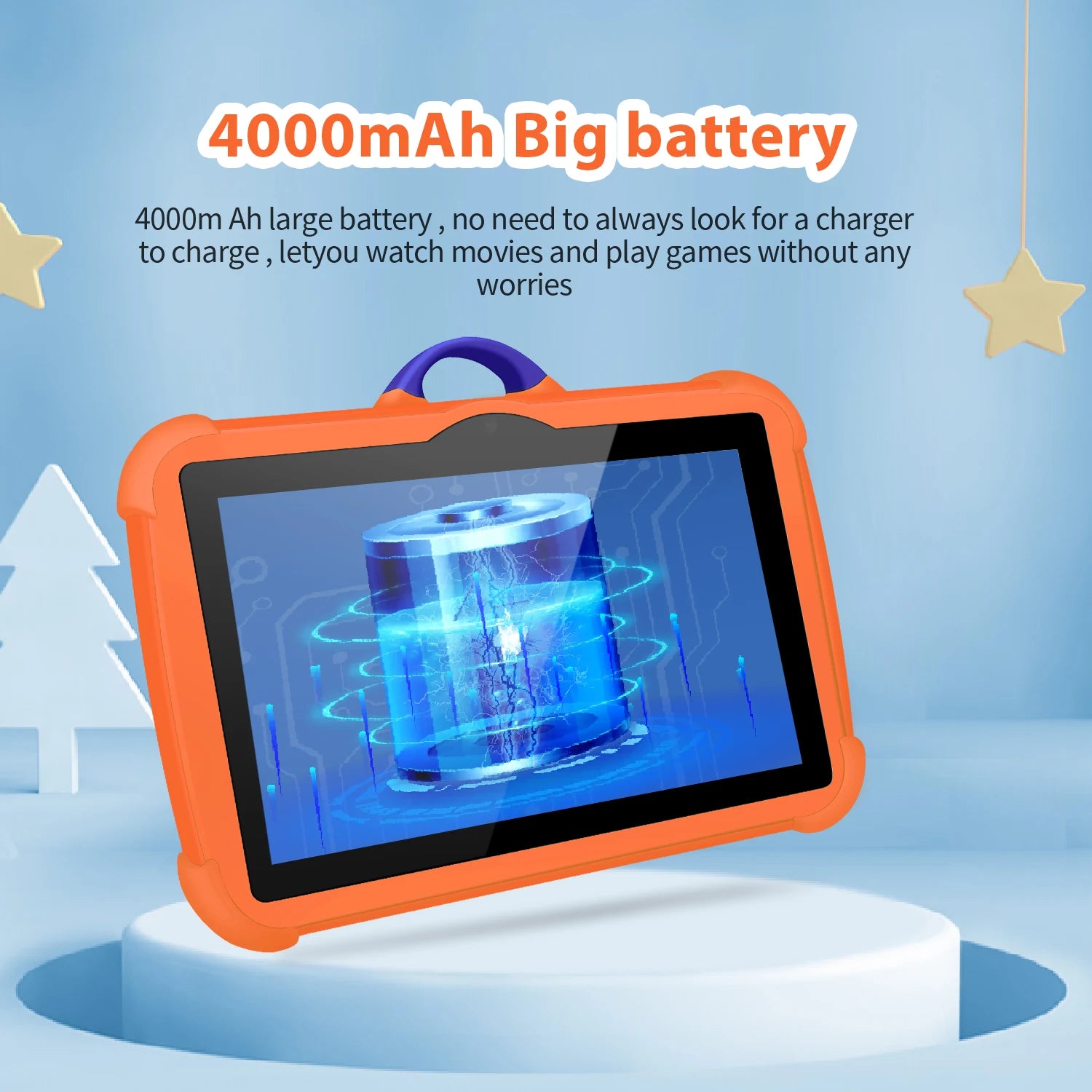 7" Kids Tablet – 5G WiFi, 4GB+64GB