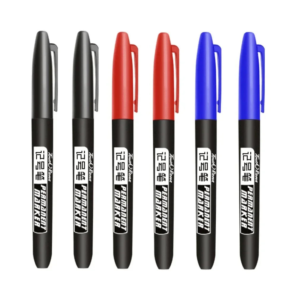 6PCS Permanent Marker Pens