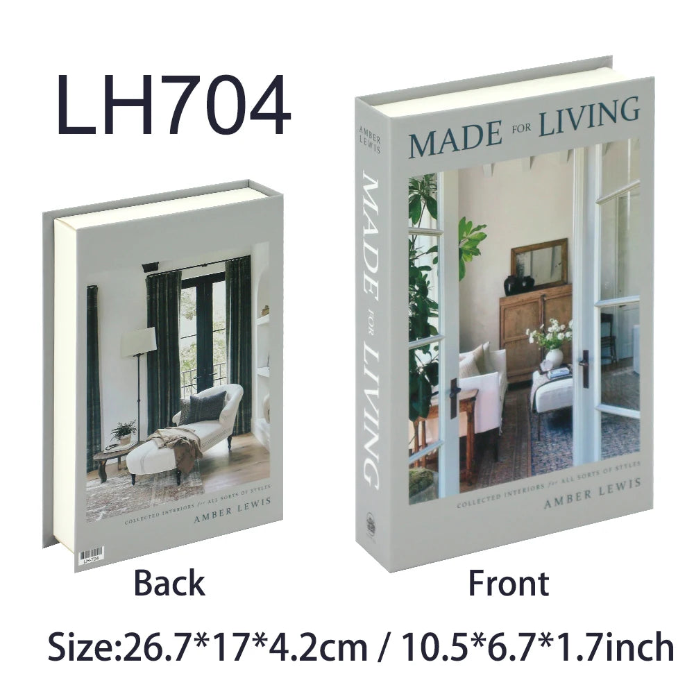 Modern Decorative Fake Book Set