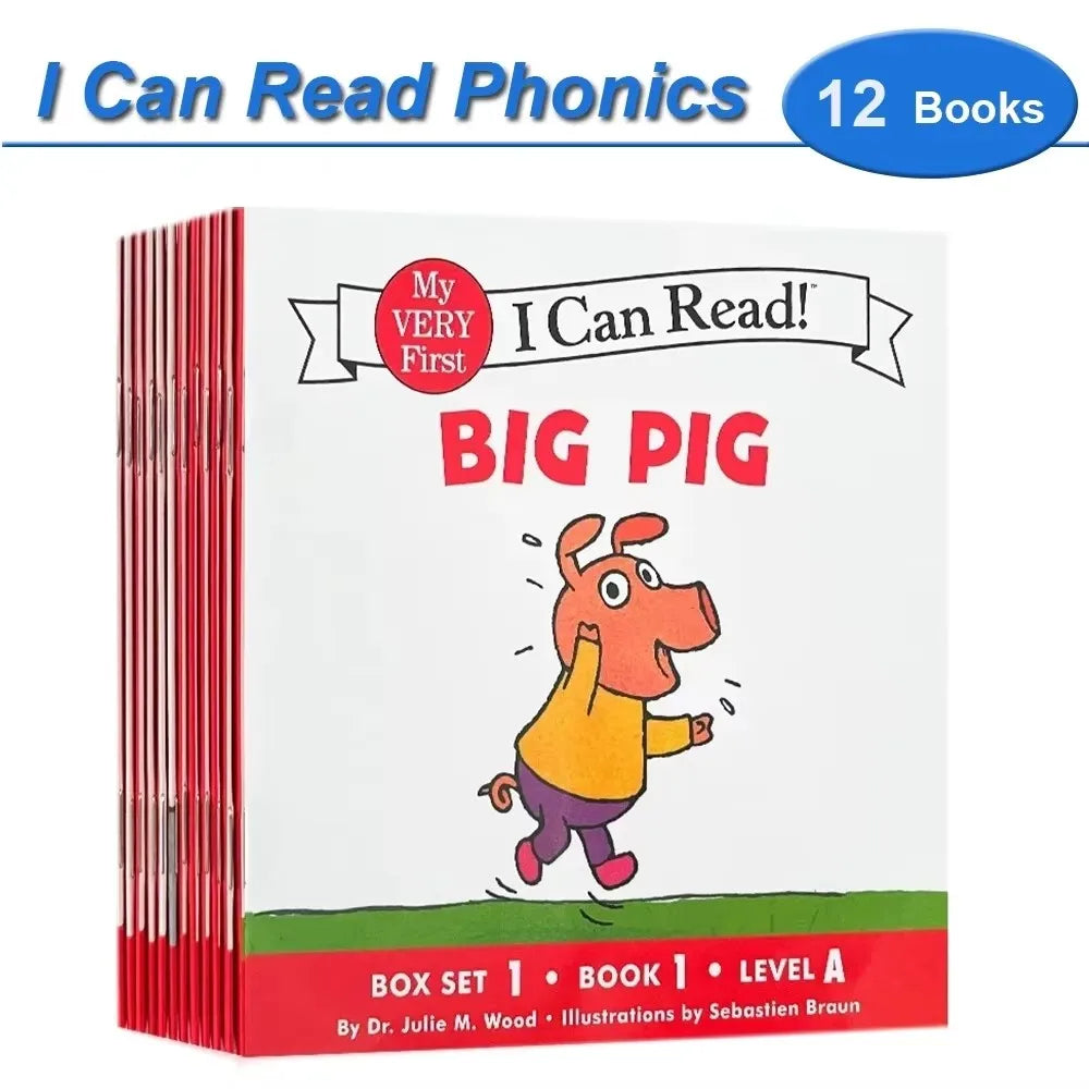 12-Book Phonics & Picture Story Set