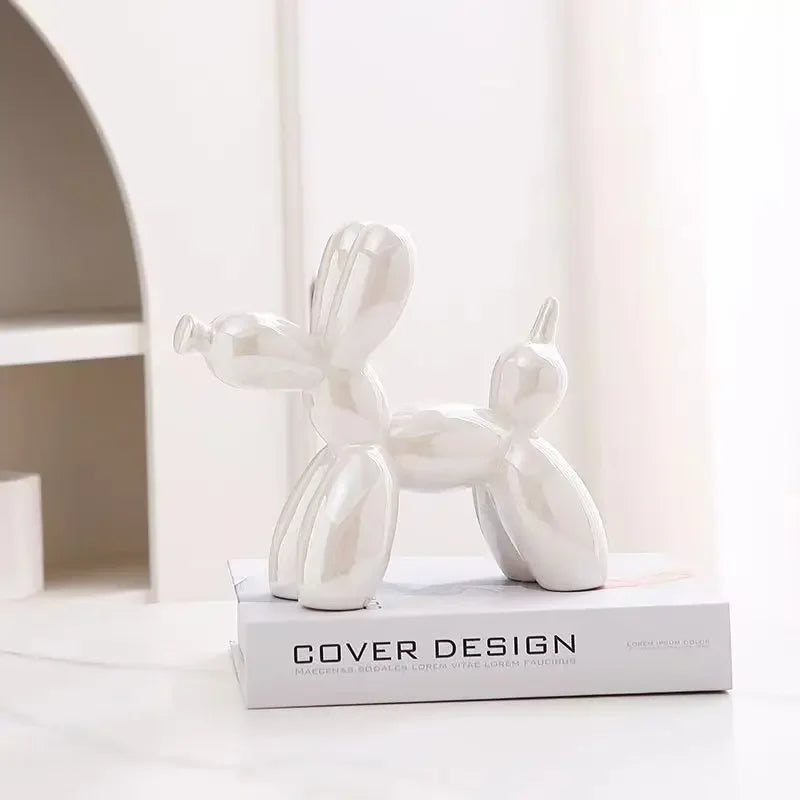 Abstract Home Decor Ceramic Balloon Dog