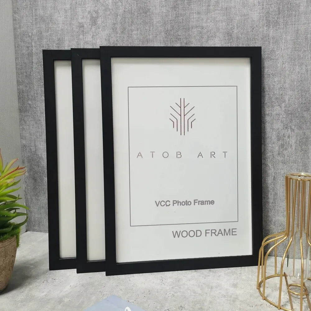 3PCS Wooden Photo Frame Set –
