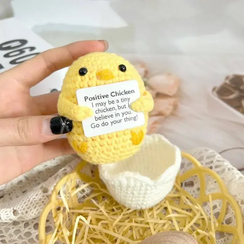 Desktop Crochet Doll