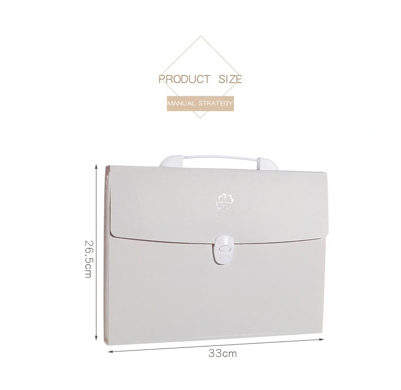 13-Pocket A4 Expanding File Folder