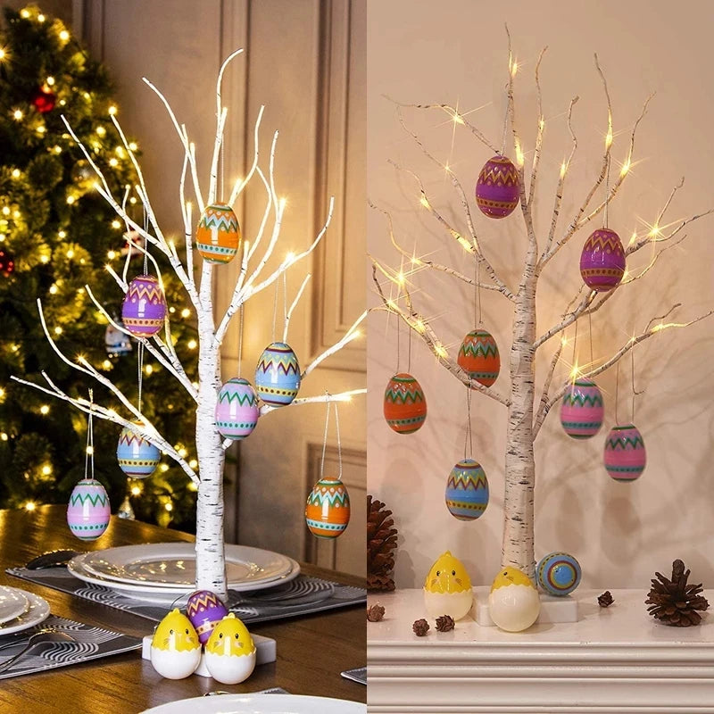 Easter LED Birch Tree Decoration