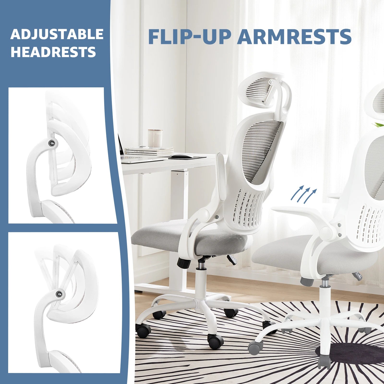 HK Mesh Ergonomic Office Chair: