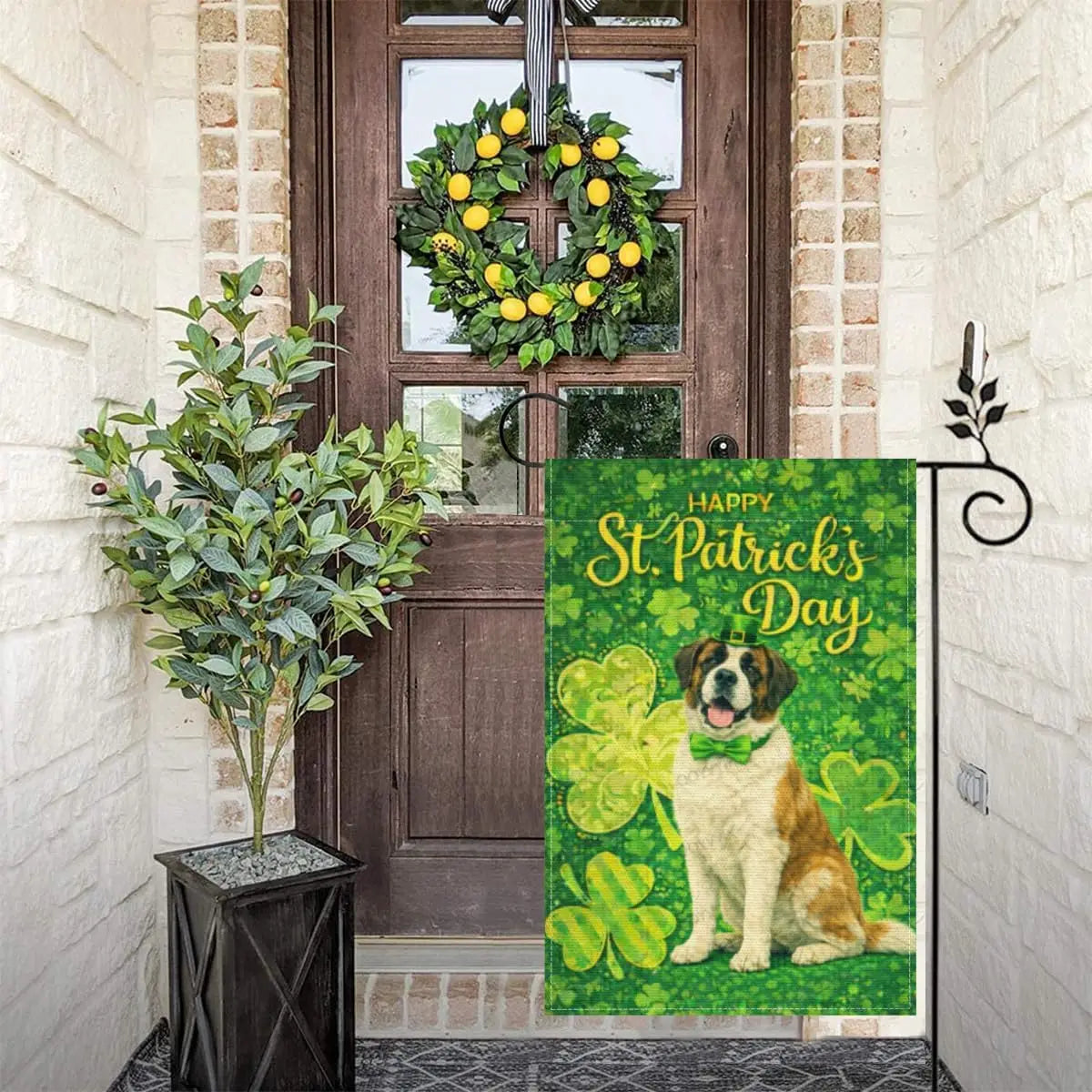 St. Patrick's Day Shamrock Pillow Cover
