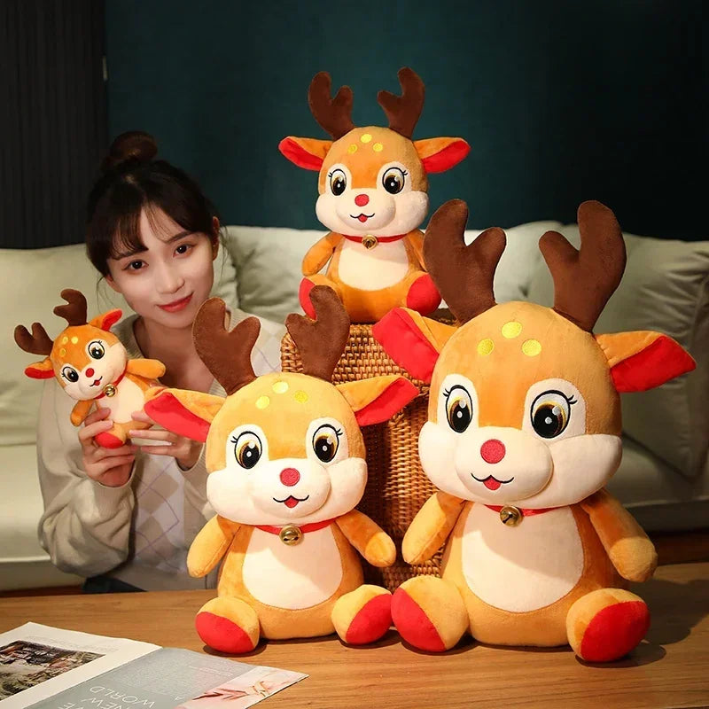 Cute  – Santa, Elk & Snowman