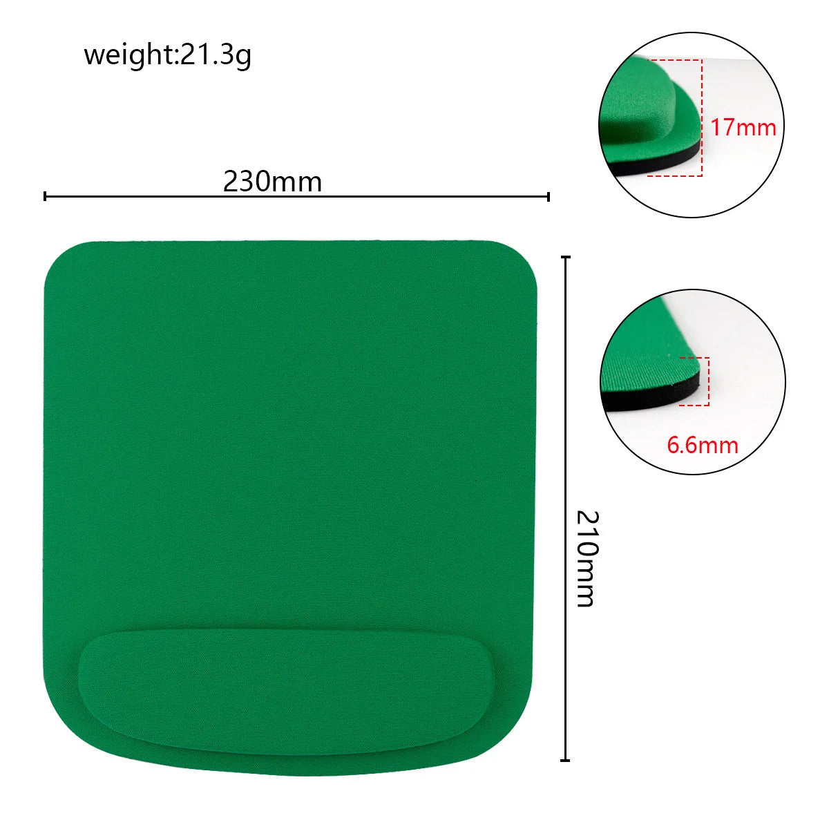 Ergonomic Mouse Pad with Wrist Support