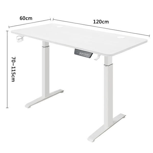EleElectric Height Adjustable Sit-Stand Deskctric Height Adjustable Desk – Sit-Stand Computer Table for Home Office