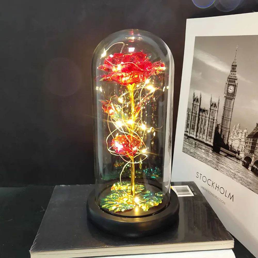 Eternal Rose LED Light Flower Gift