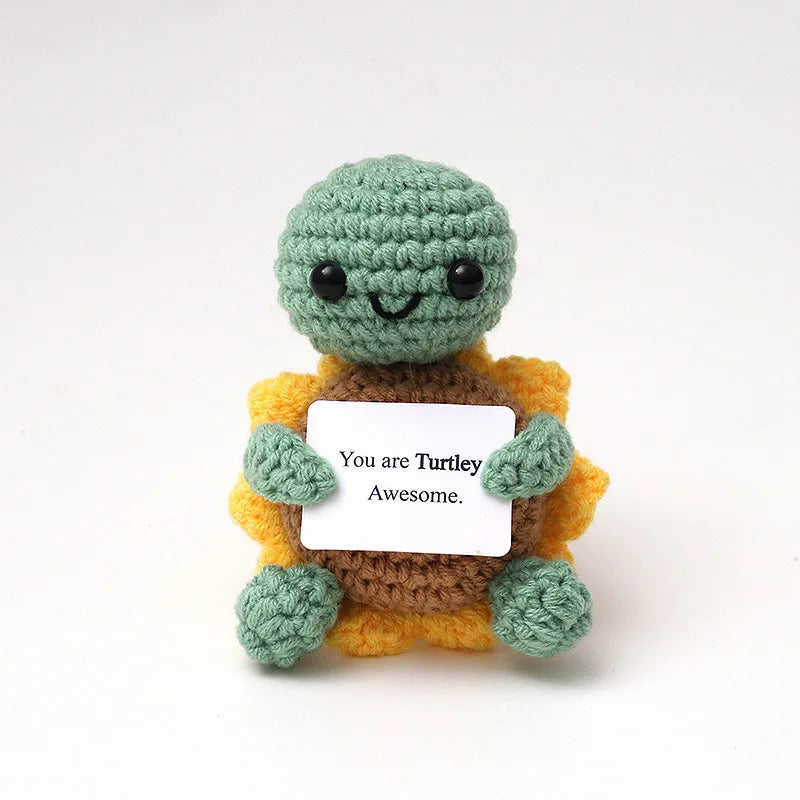 Desktop Crochet Doll