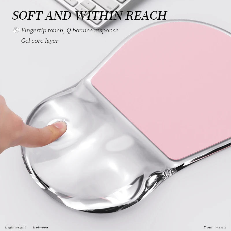 Gel Mouse Pad with Wrist Support