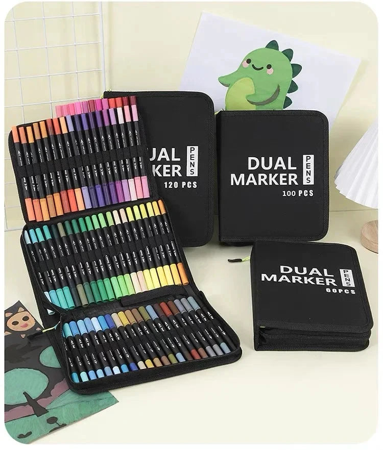 Watercolor & Fine liner Art Set