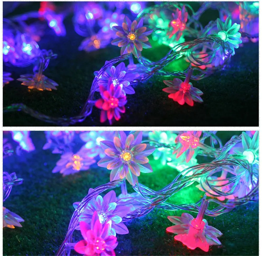 Cherry Blossom Garland Fairy Lights