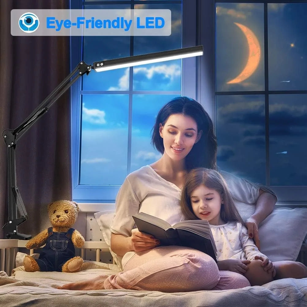 LED Clip-On Folding Desk Lamp