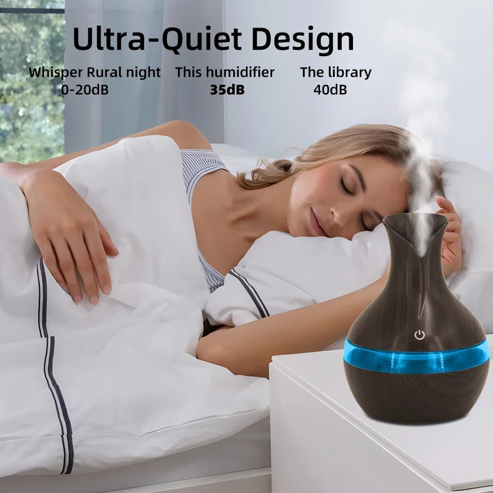 300ML USB Aromatherapy Diffuser & Humidifier