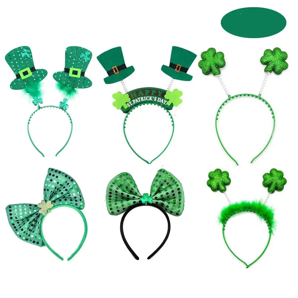 St. Patrick’s Day Shamrock Headband