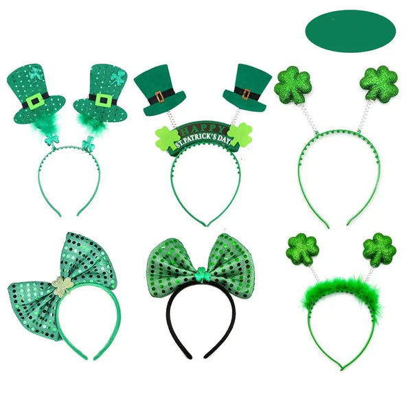 St. Patrick’s Day Shamrock Headband