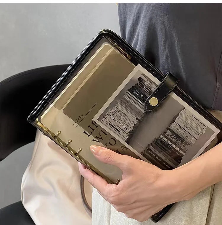 A5 A6 Soft Cover Binder Journal