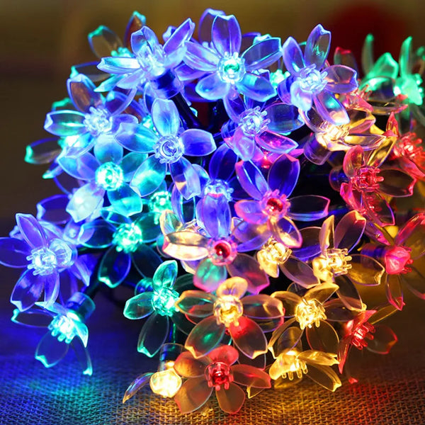 Cherry Blossom Garland Fairy Lights