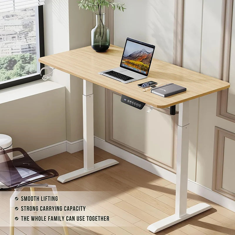 EleElectric Height Adjustable Sit-Stand Deskctric Height Adjustable Desk – Sit-Stand Computer Table for Home Office