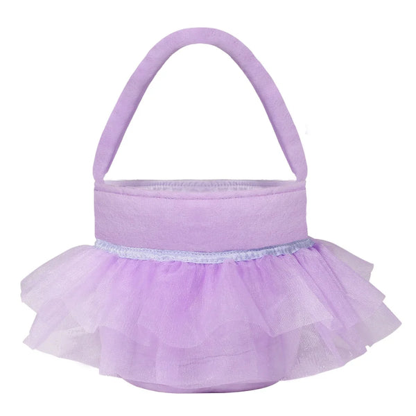 Tutu Plush Easter Basket Gift Bag