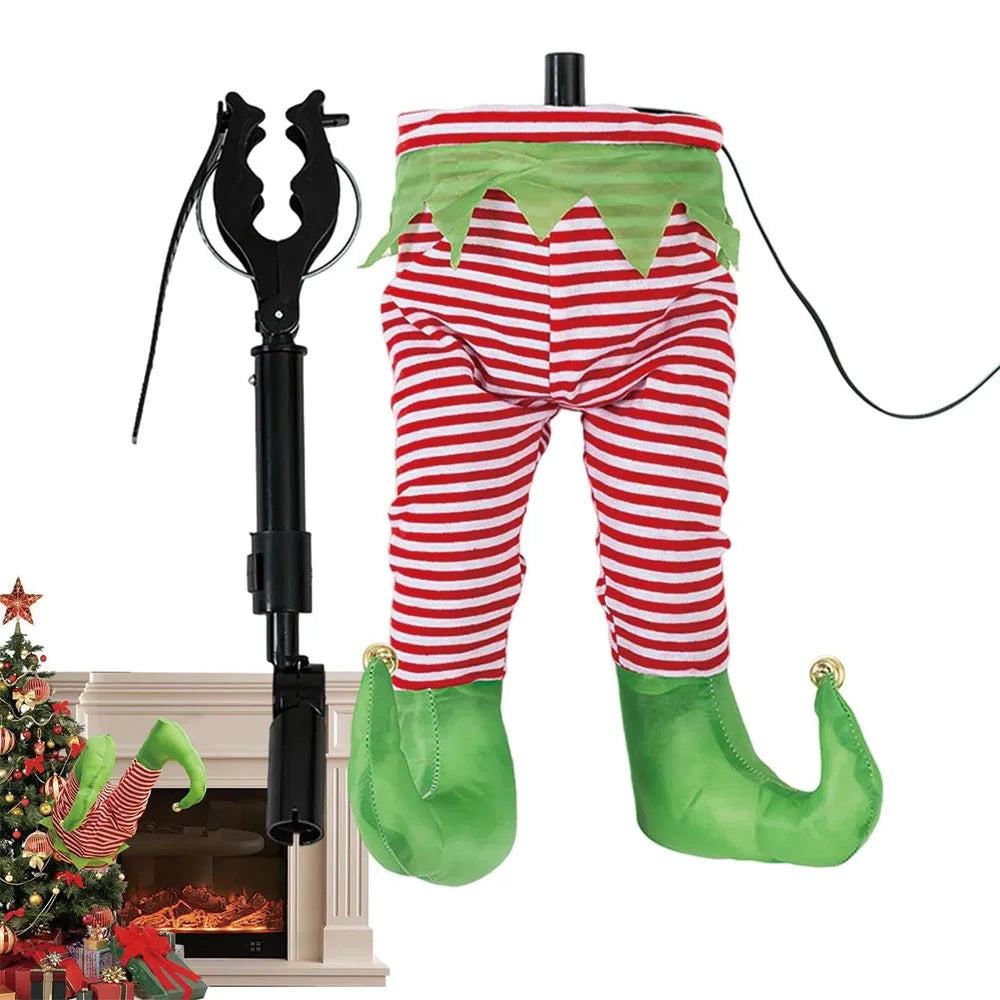 Elf Legs Christmas Tree Pendant