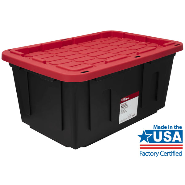 4 Pack, 27 Gallon Large Storage Bin,