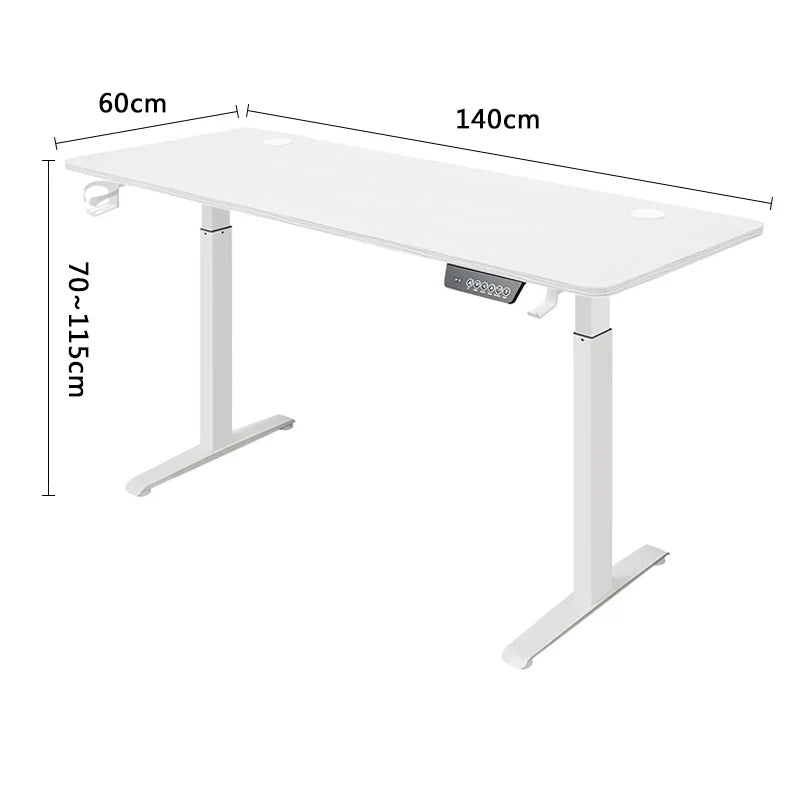 EleElectric Height Adjustable Sit-Stand Deskctric Height Adjustable Desk – Sit-Stand Computer Table for Home Office