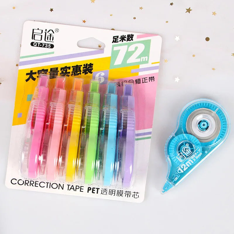 6PCS Corrector Tape