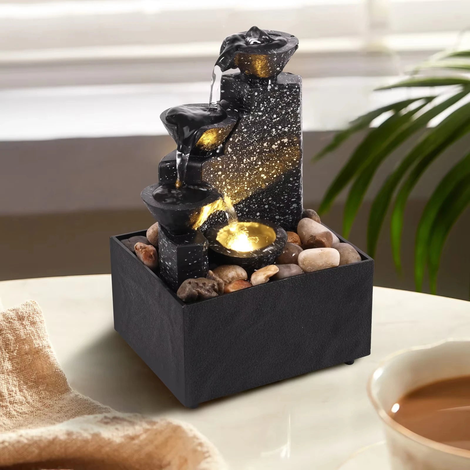 Tabletop fountain Relaxation Home Decor