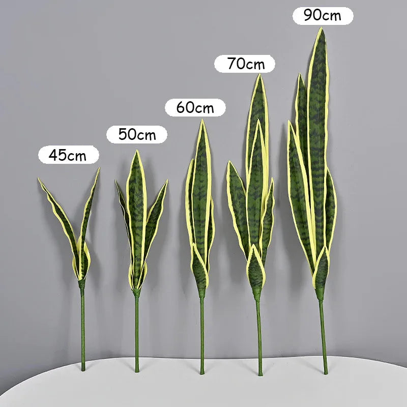 35" Artificial Tropical Snake Plant