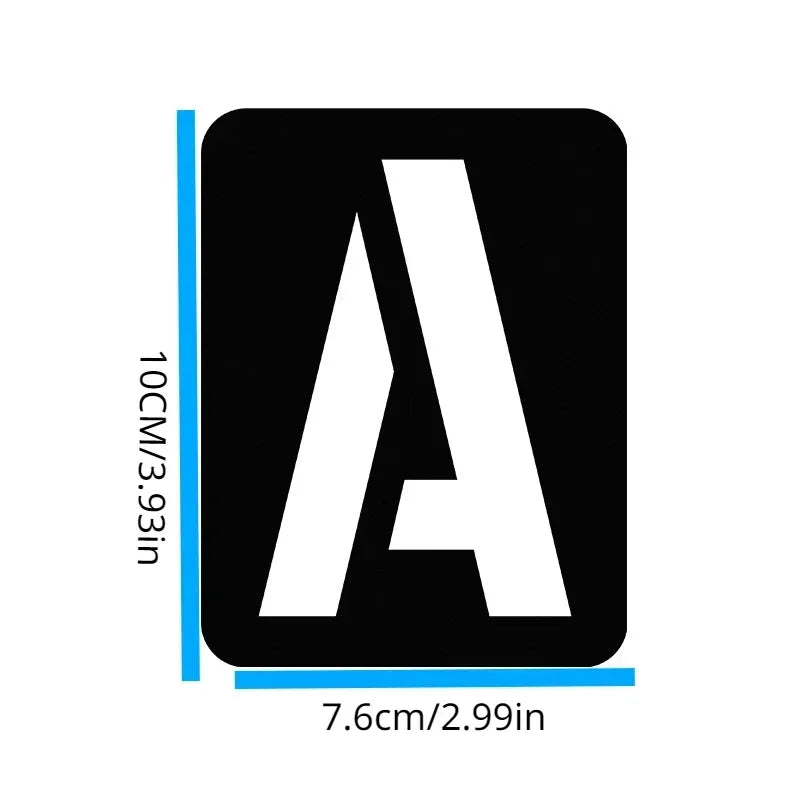 Alphabet & Number Stencil Set
