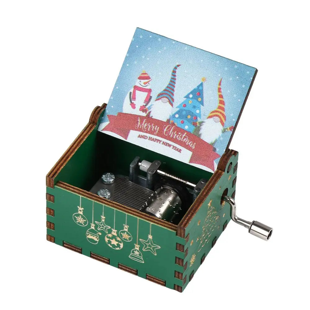 Vintage Wooden Music Box