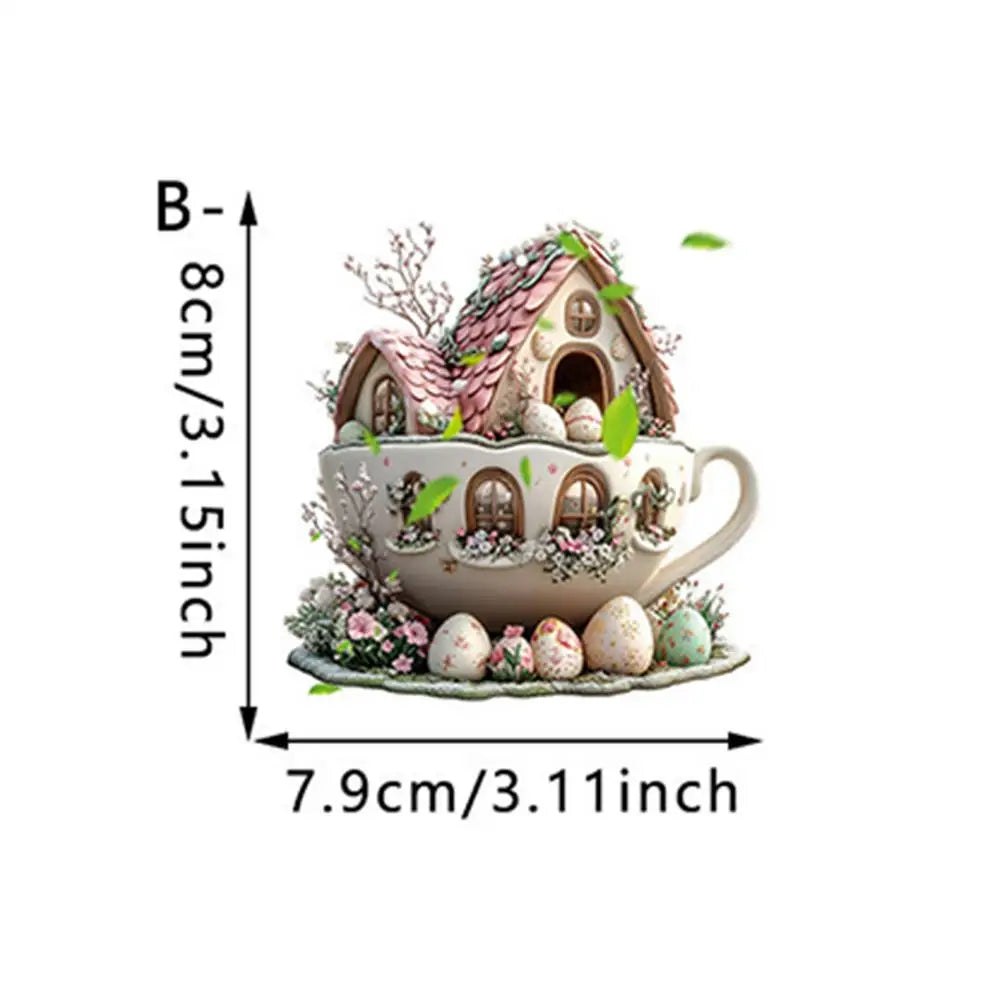 Christmas Coffee Cup Ornaments