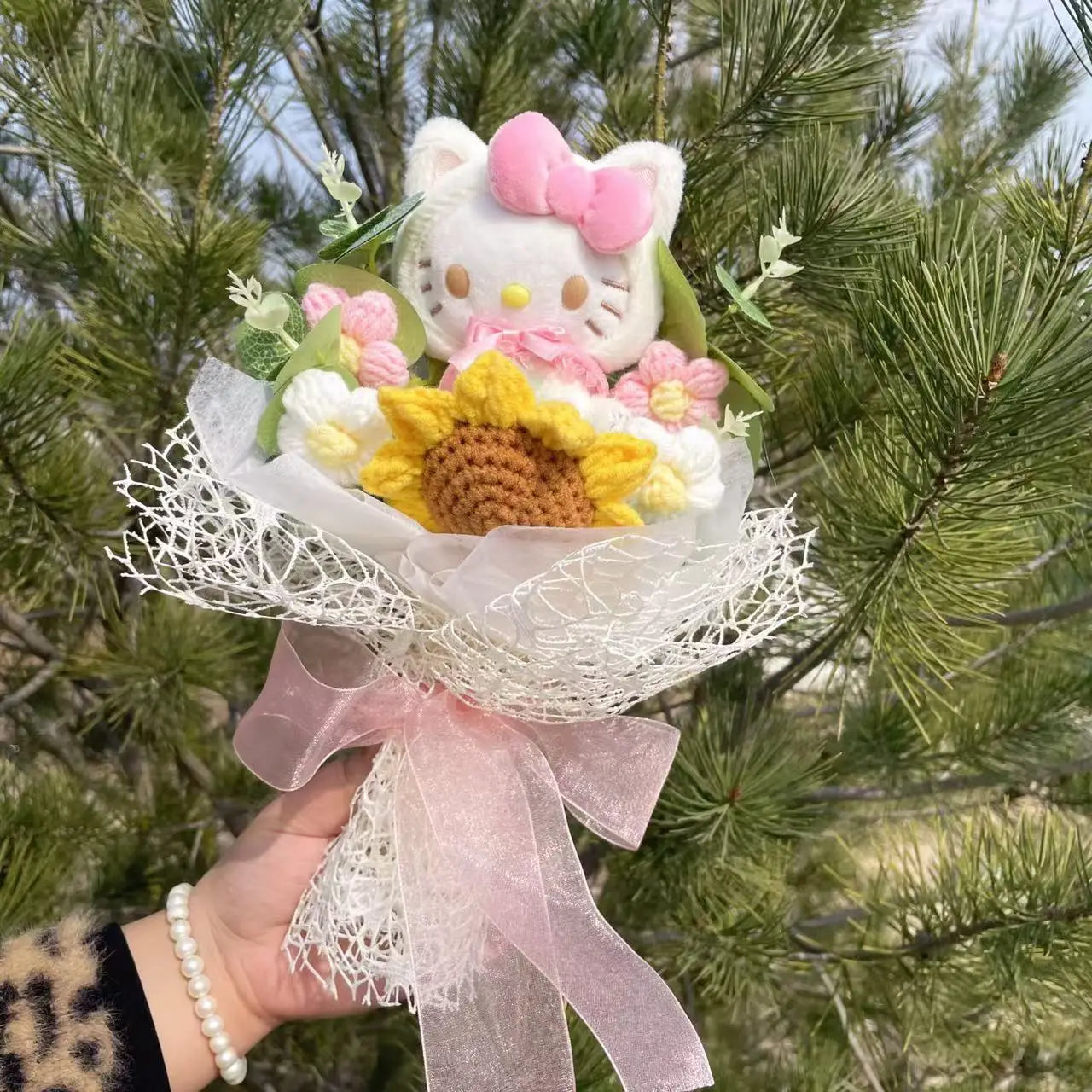 Cartoon Plush Flower Bouquet Gift