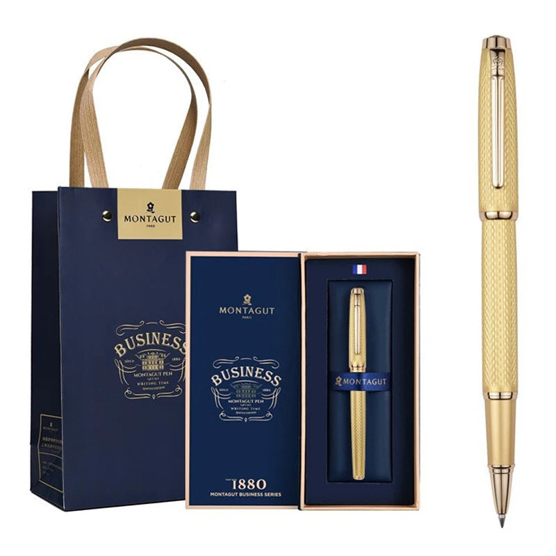 Luxury Silver & Gold Rollerball Pen
