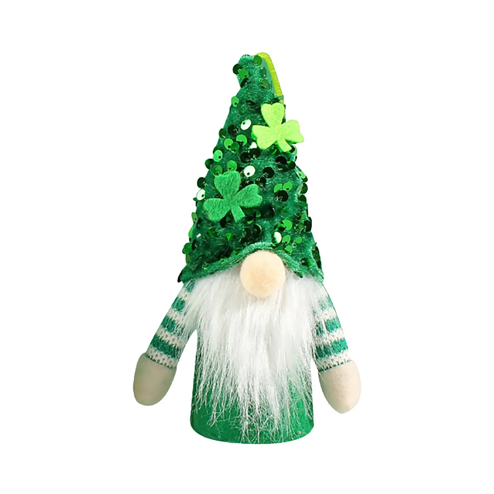 St. Patrick's Day Green Gnome Ornament