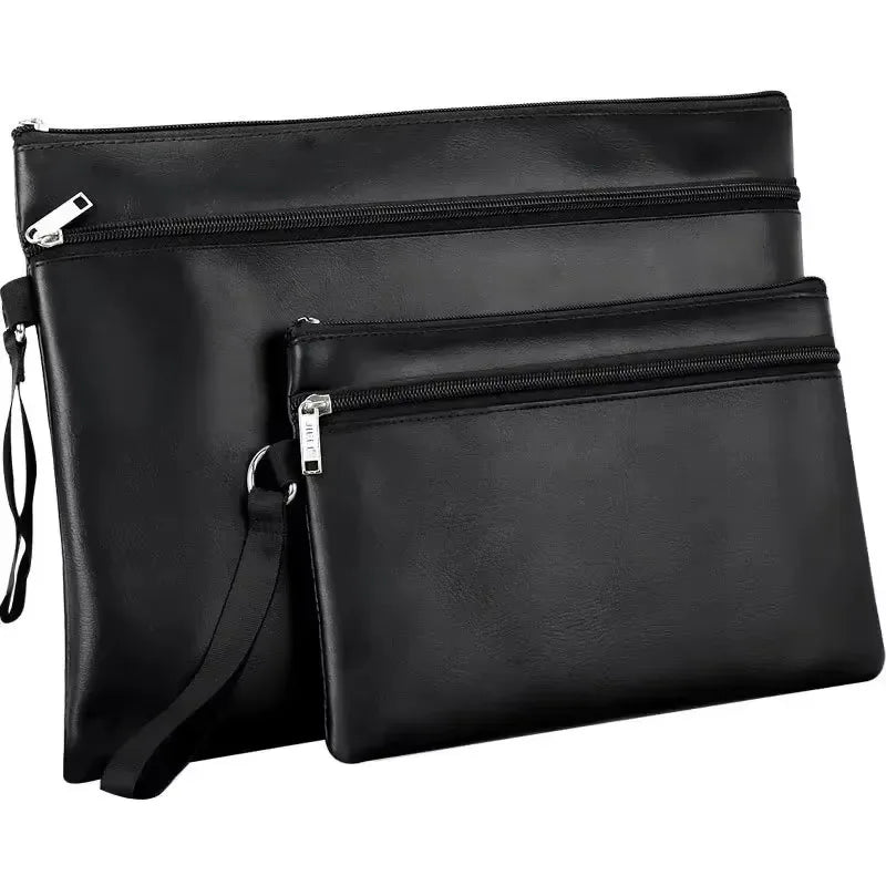 PU Leather Document Bag