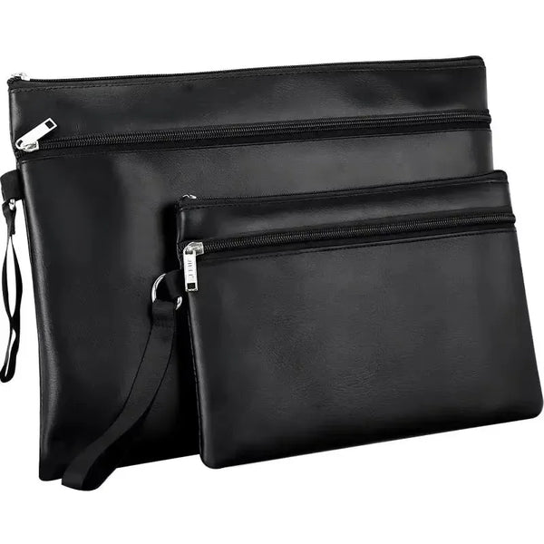 PU Leather Document Bag