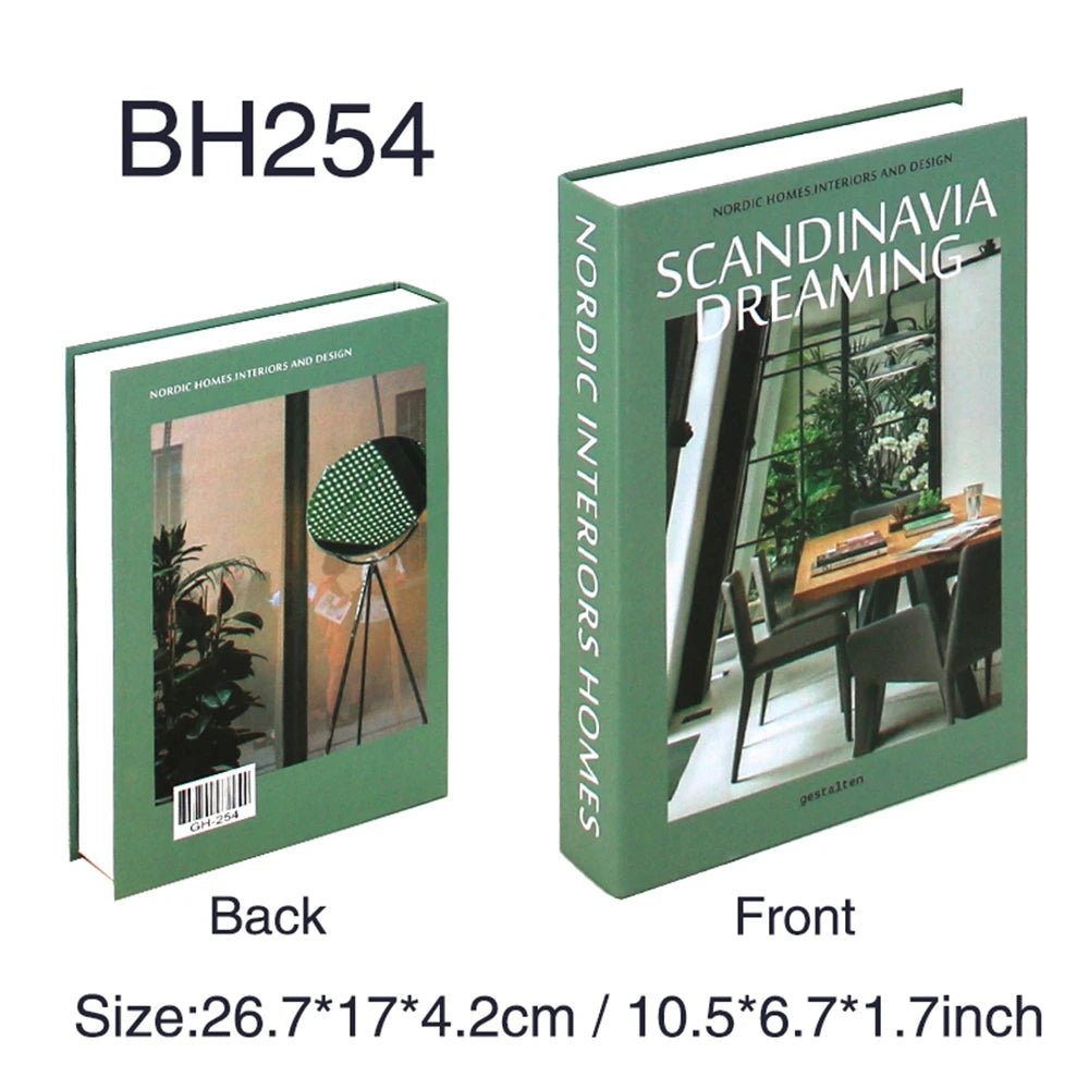 Modern Decorative Fake Book Set