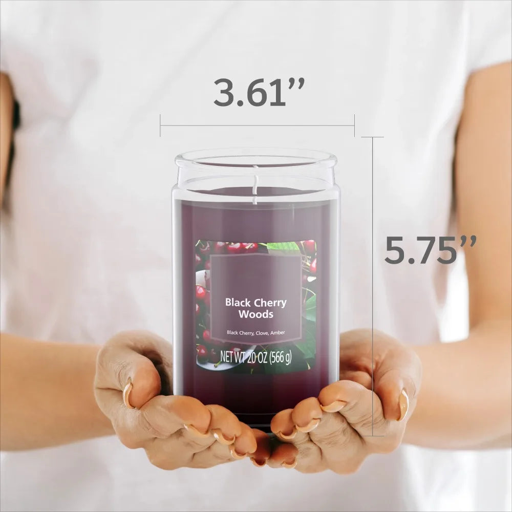 Black Cherry Woods Candle