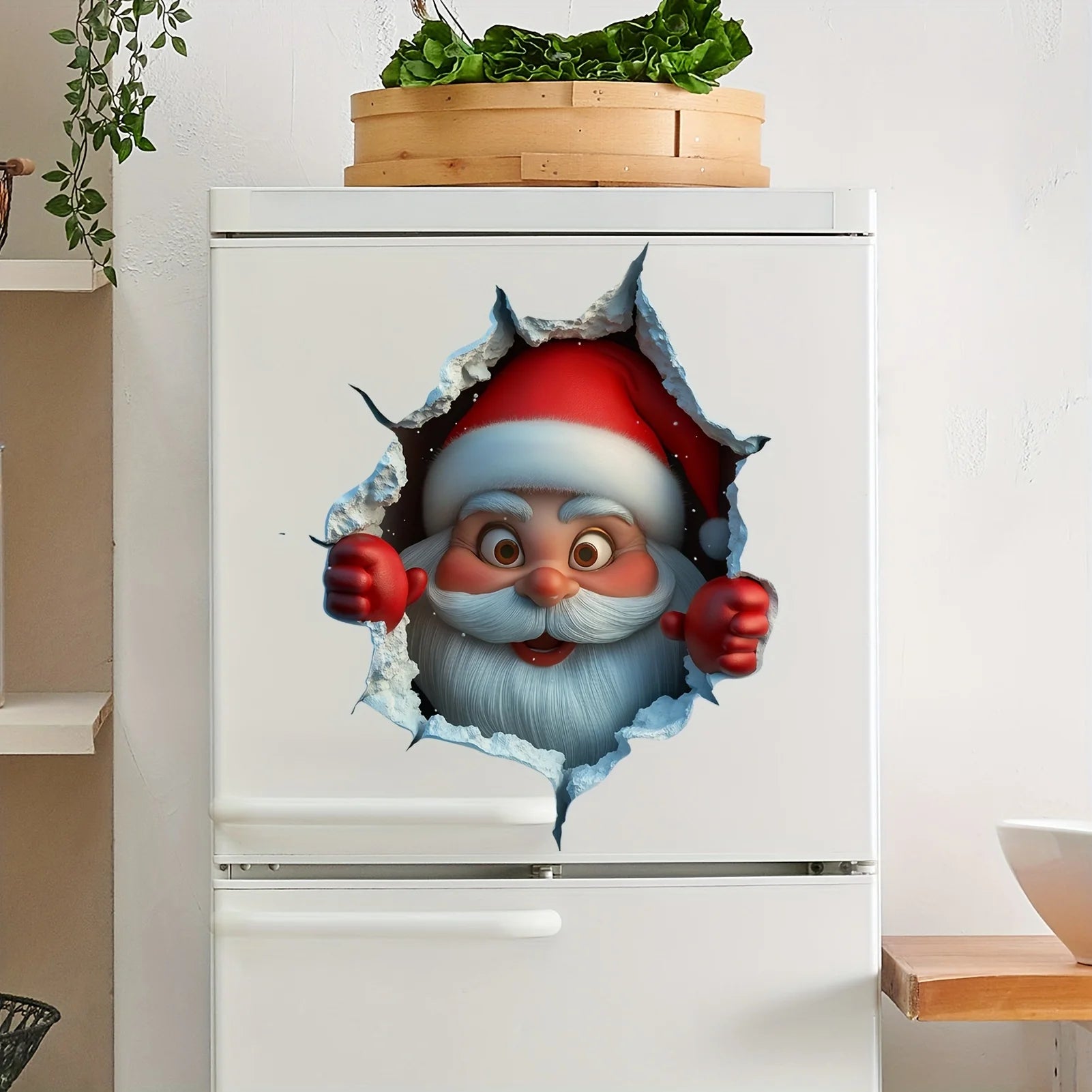 Christmas Santa PVC Wall Sticker
