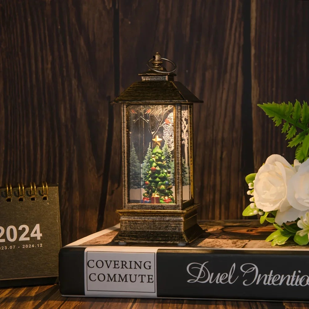 Christmas LED Lantern Night Lamp