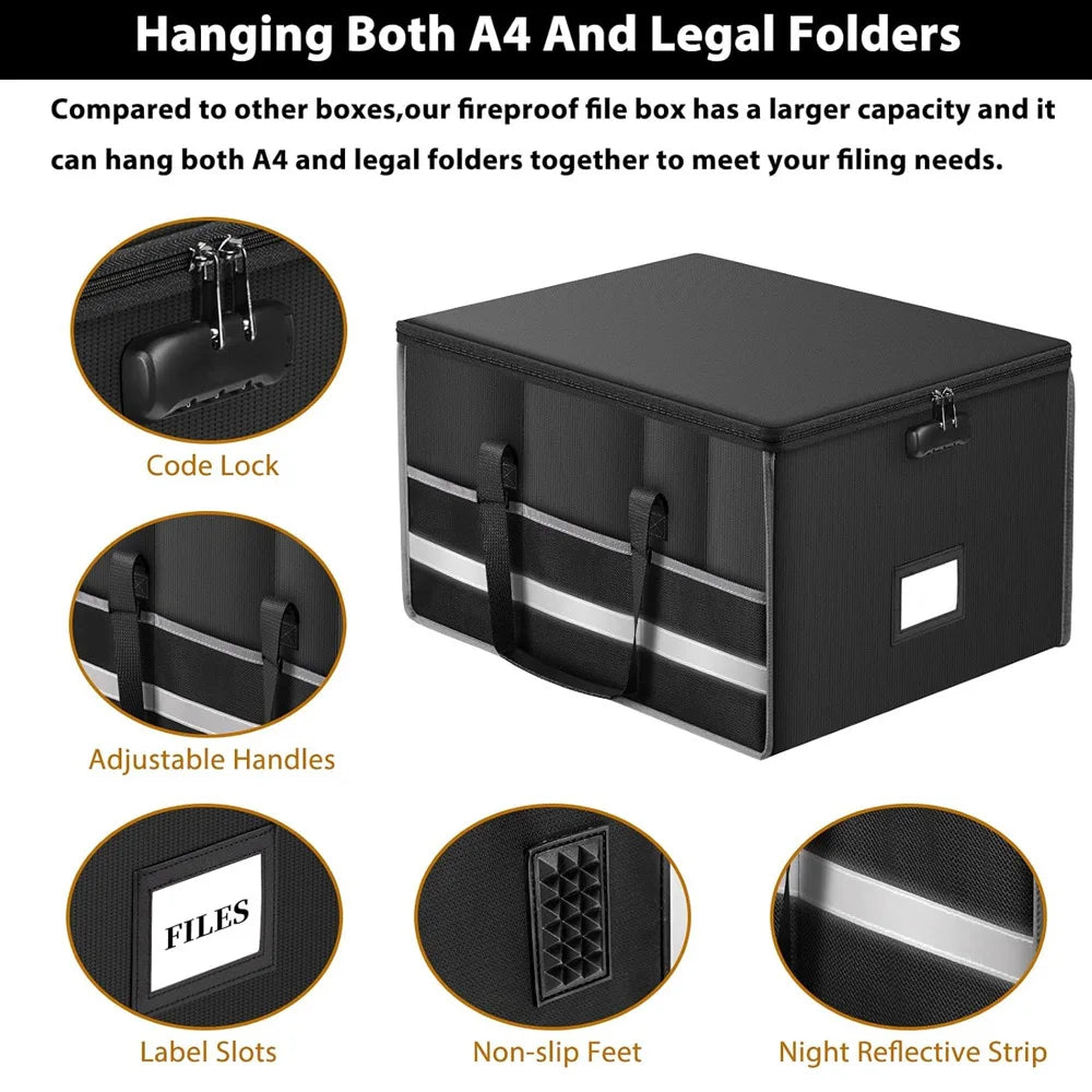 File Organizer Bag – Fireproof & Waterproof