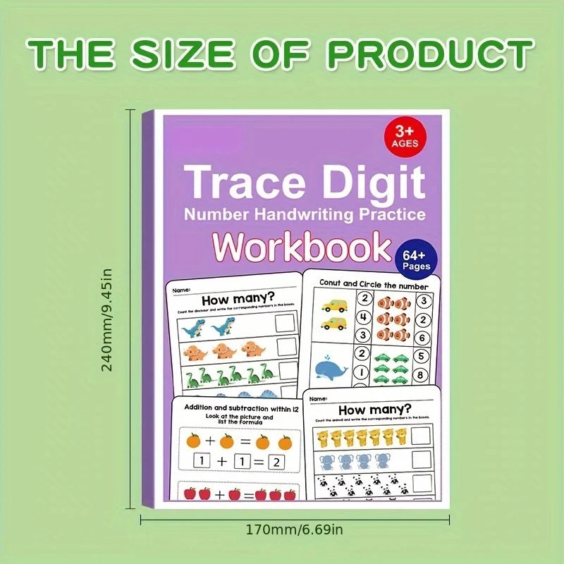 Preschool Logical Thinking Math Workbook