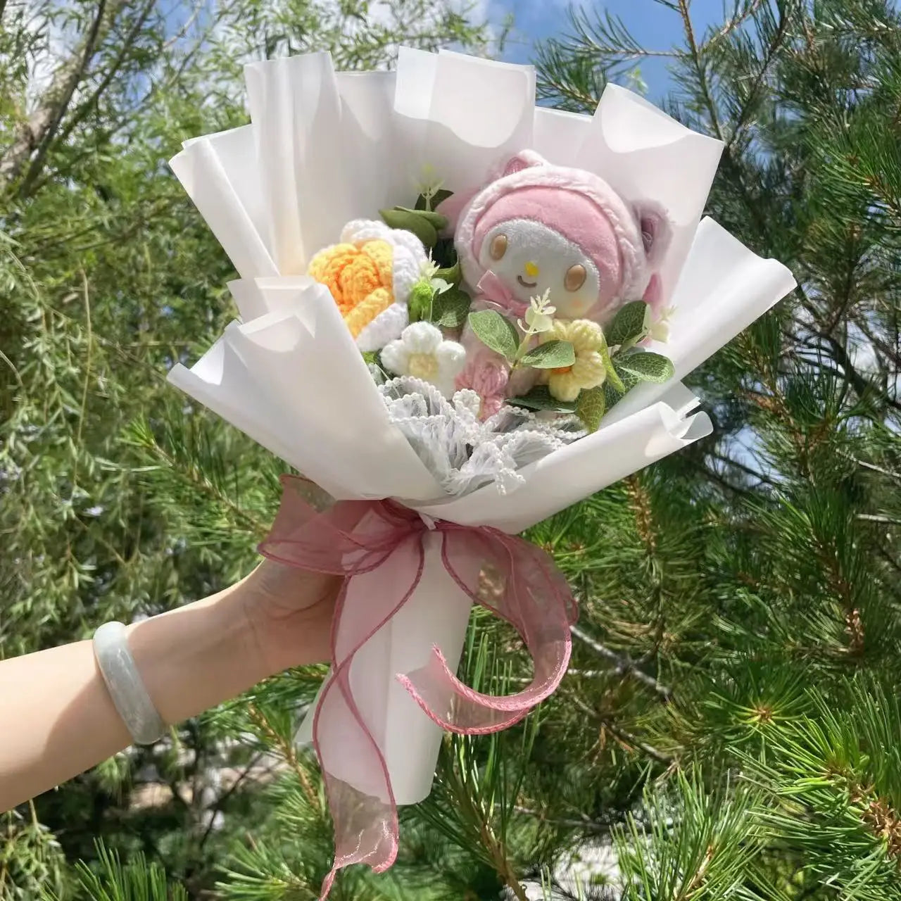Cartoon Plush Flower Bouquet Gift